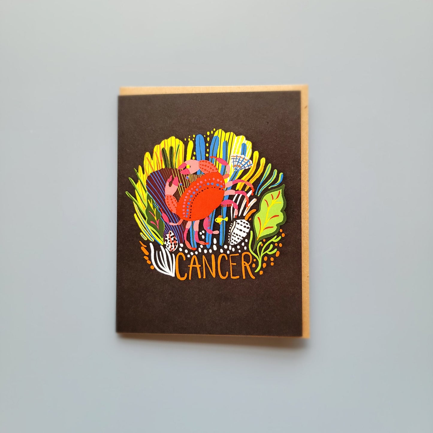 Cancer Zodiac Greeting Card