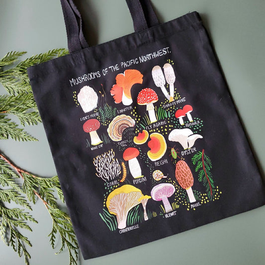 Mushroom Tote Bag