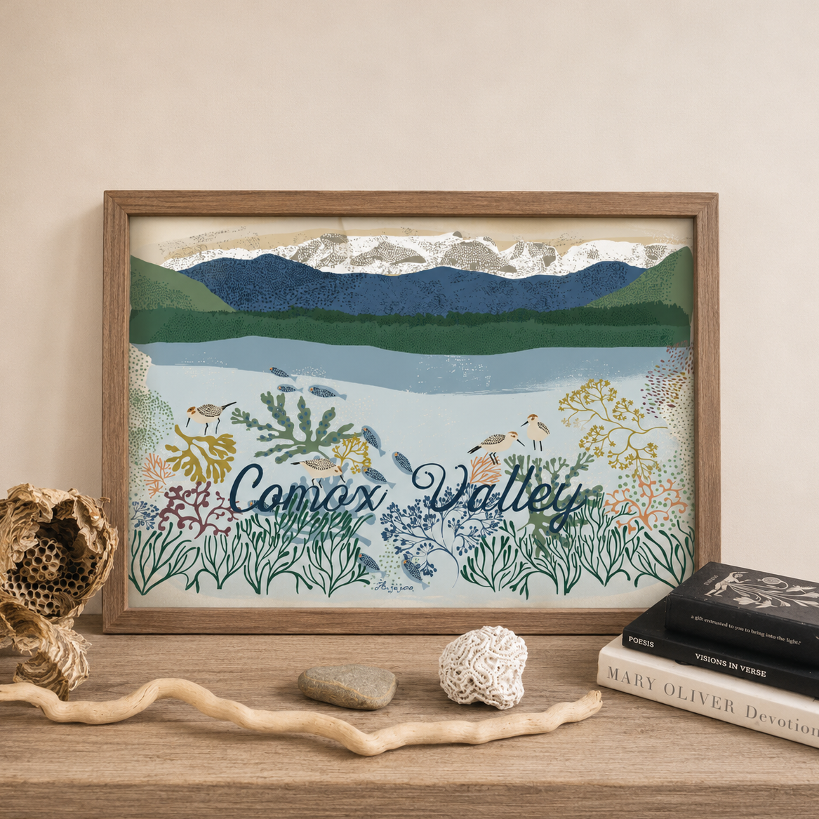 Comox Valley Art Print
