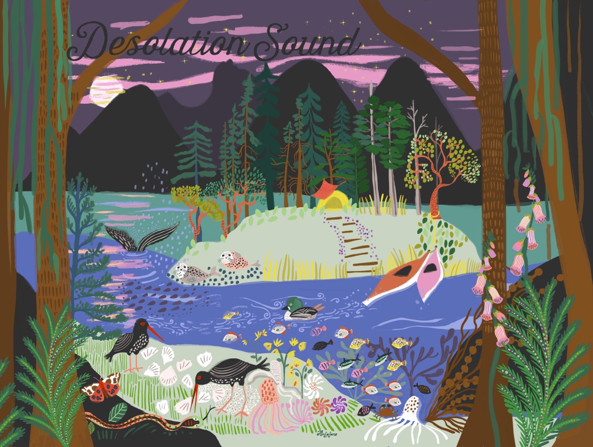 Desolation Sound Art Print