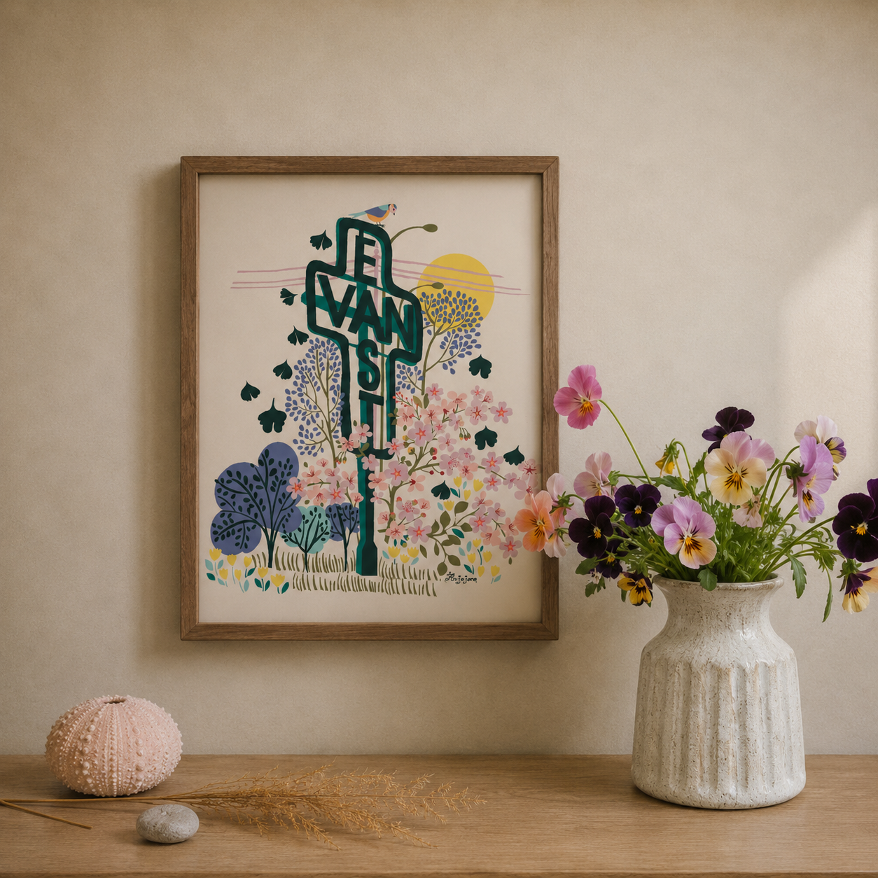 East Van Art Print