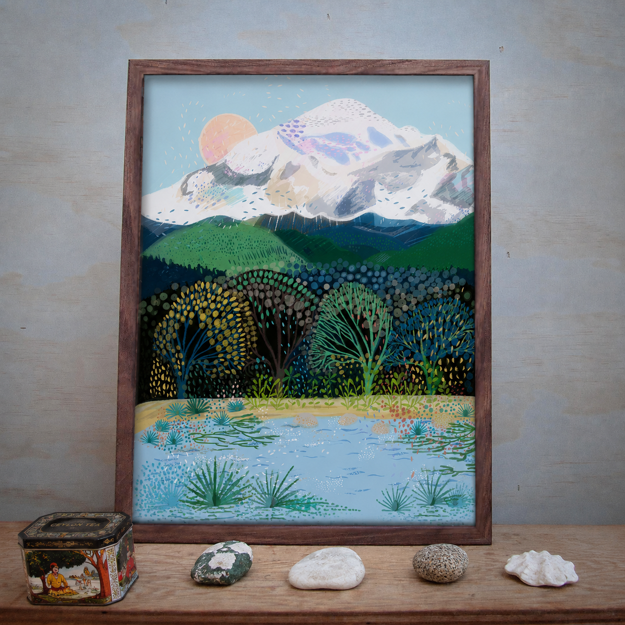 Mount Baker Art Print
