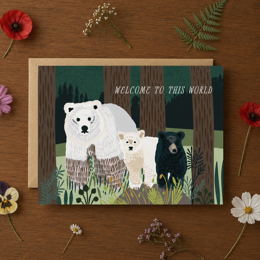Welcome to This Word Greeting Card