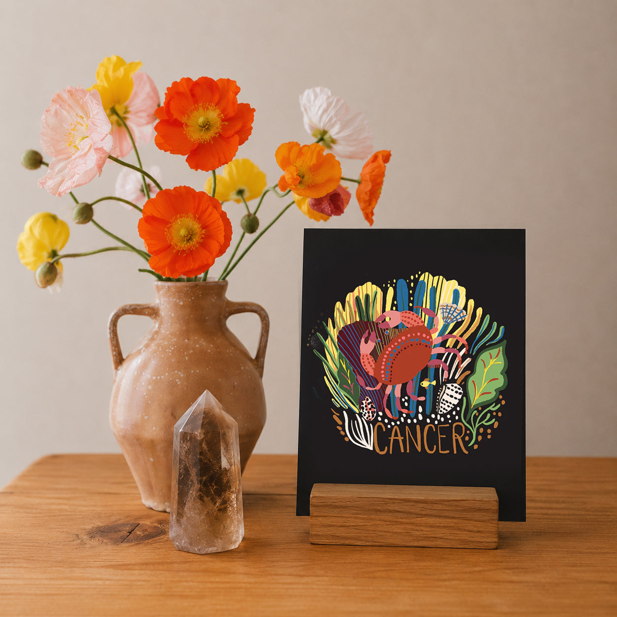 Cancer Zodiac Greeting Card