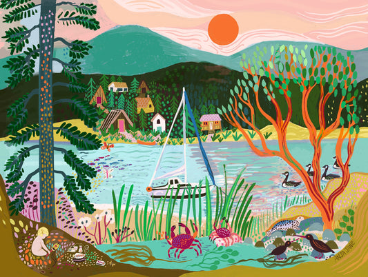 Ceremony Canvas Print