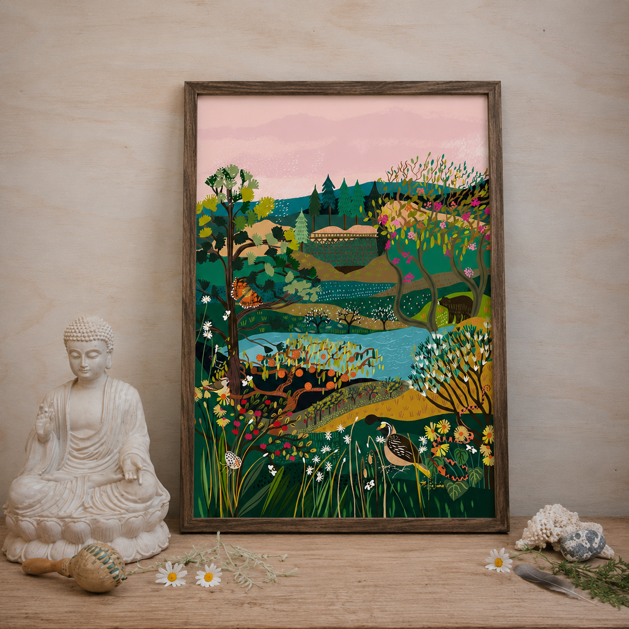 Okanagan Art Print