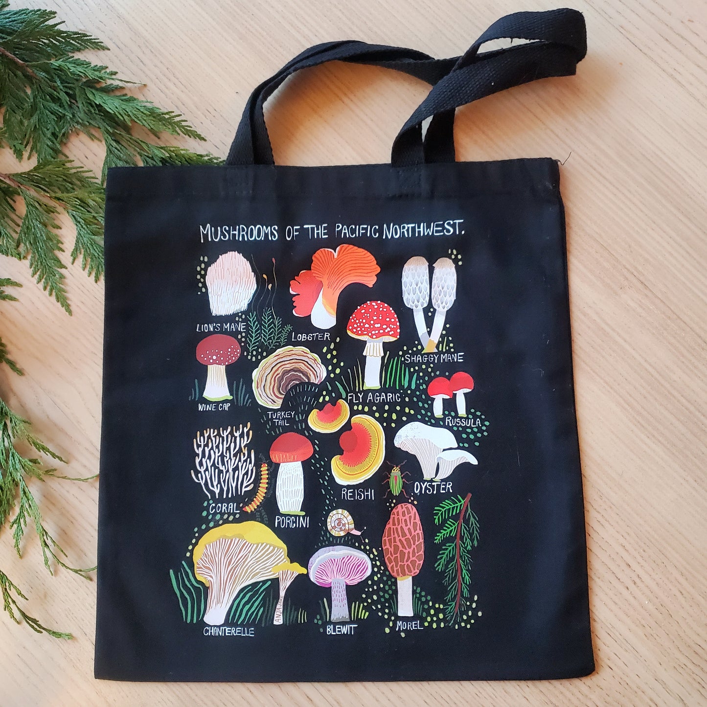 Mushroom Tote Bag