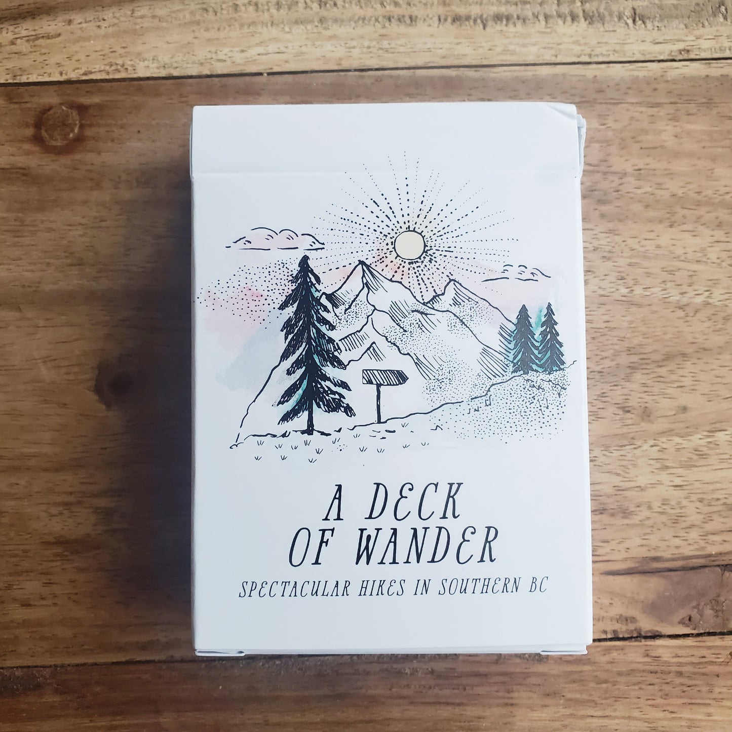 Slightly Damaged Deck of Wander BC