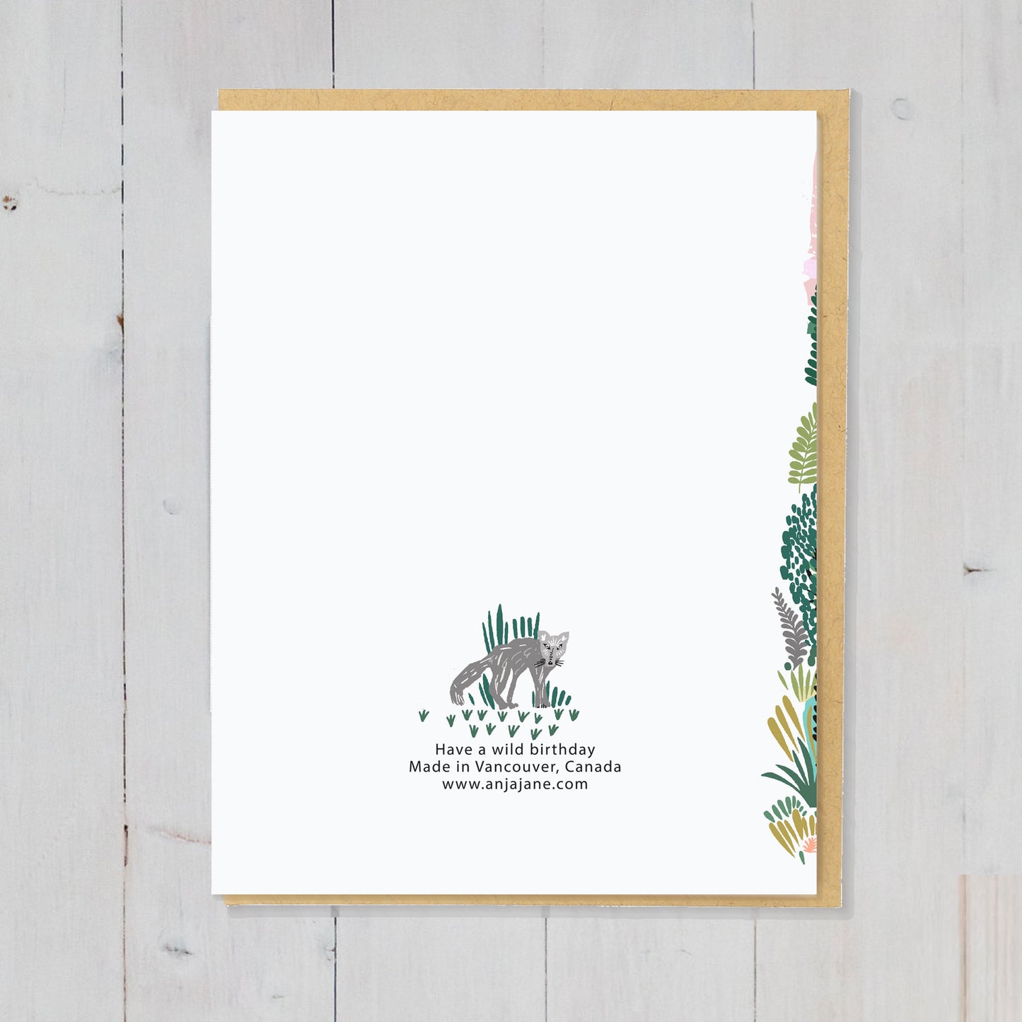 Wild Birthday Greeting Card