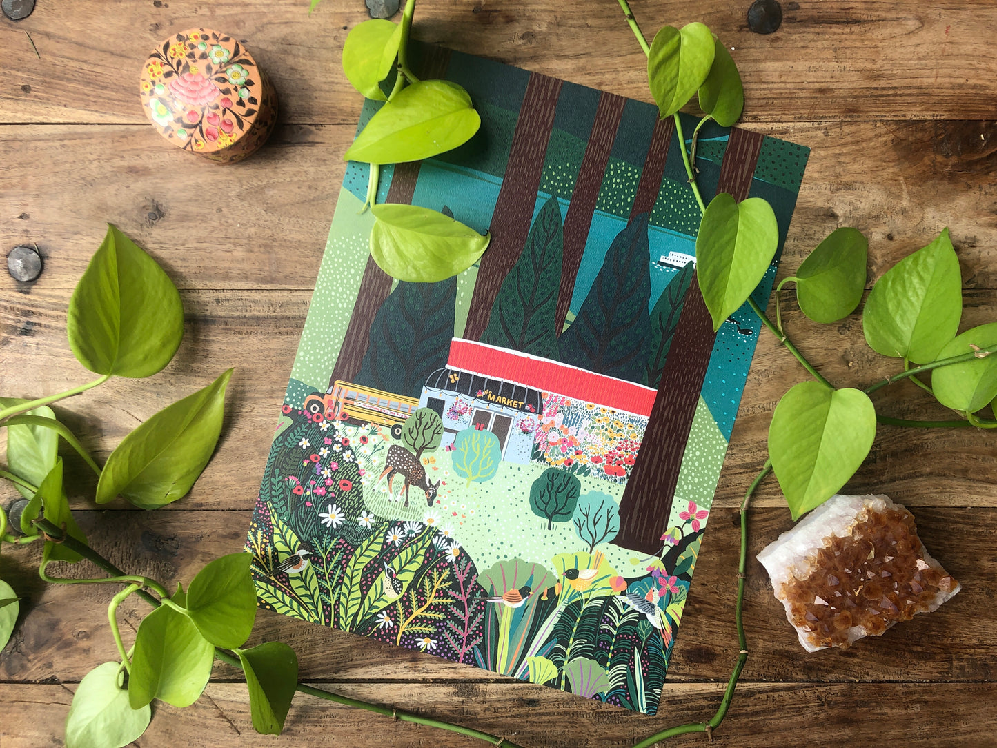 Galiano Island Art Print