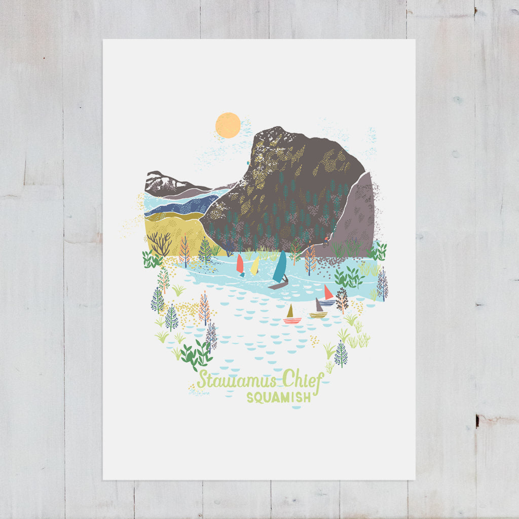 The Squamish Chief Art Print