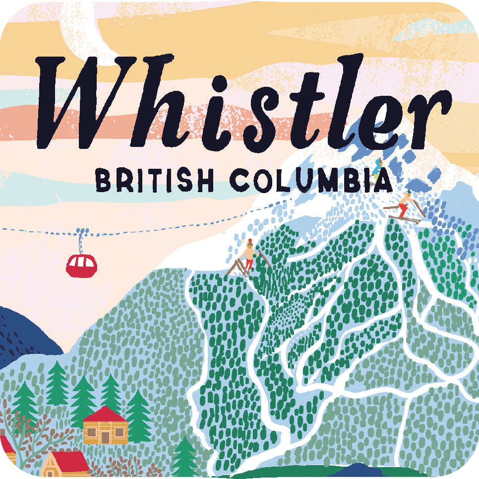 British Columbia Sticker Pack x 6