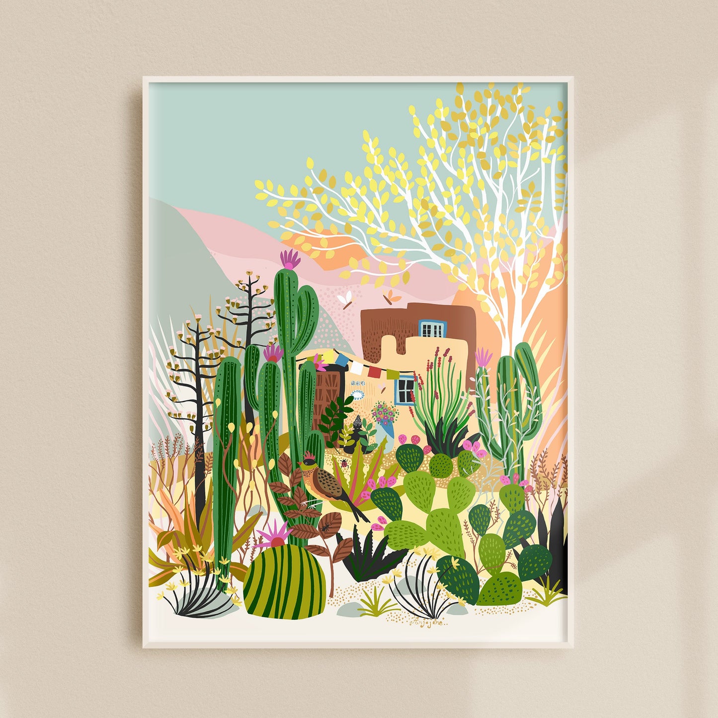 Desert Art Print