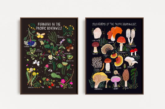 Wild Forage Art Print Set