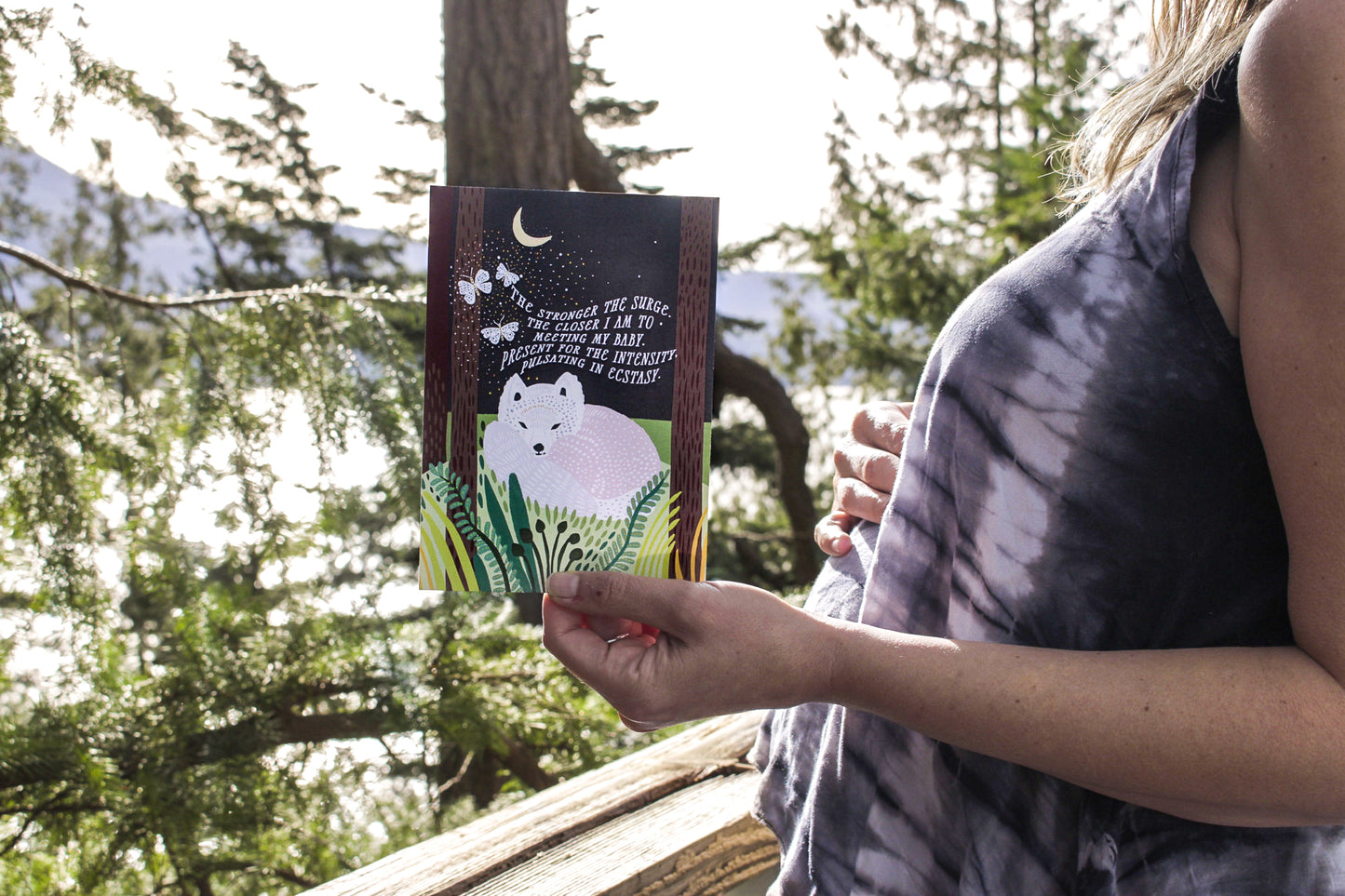 Pregnancy and Birth Spirit Affirmation Cards - Set of 4