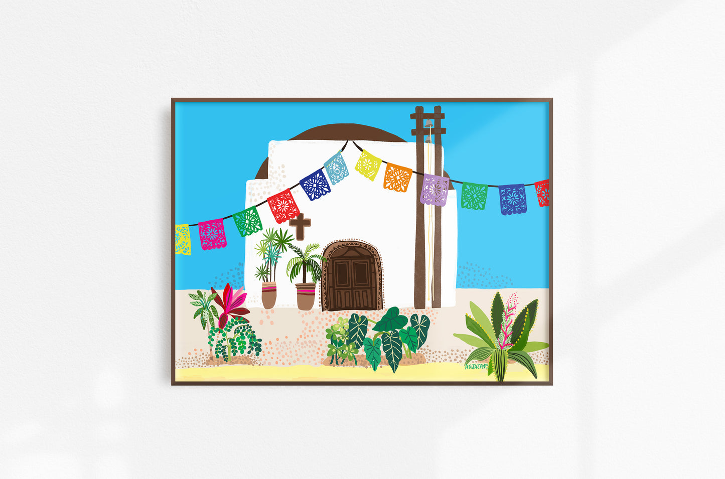 San Pancho Church Art Print