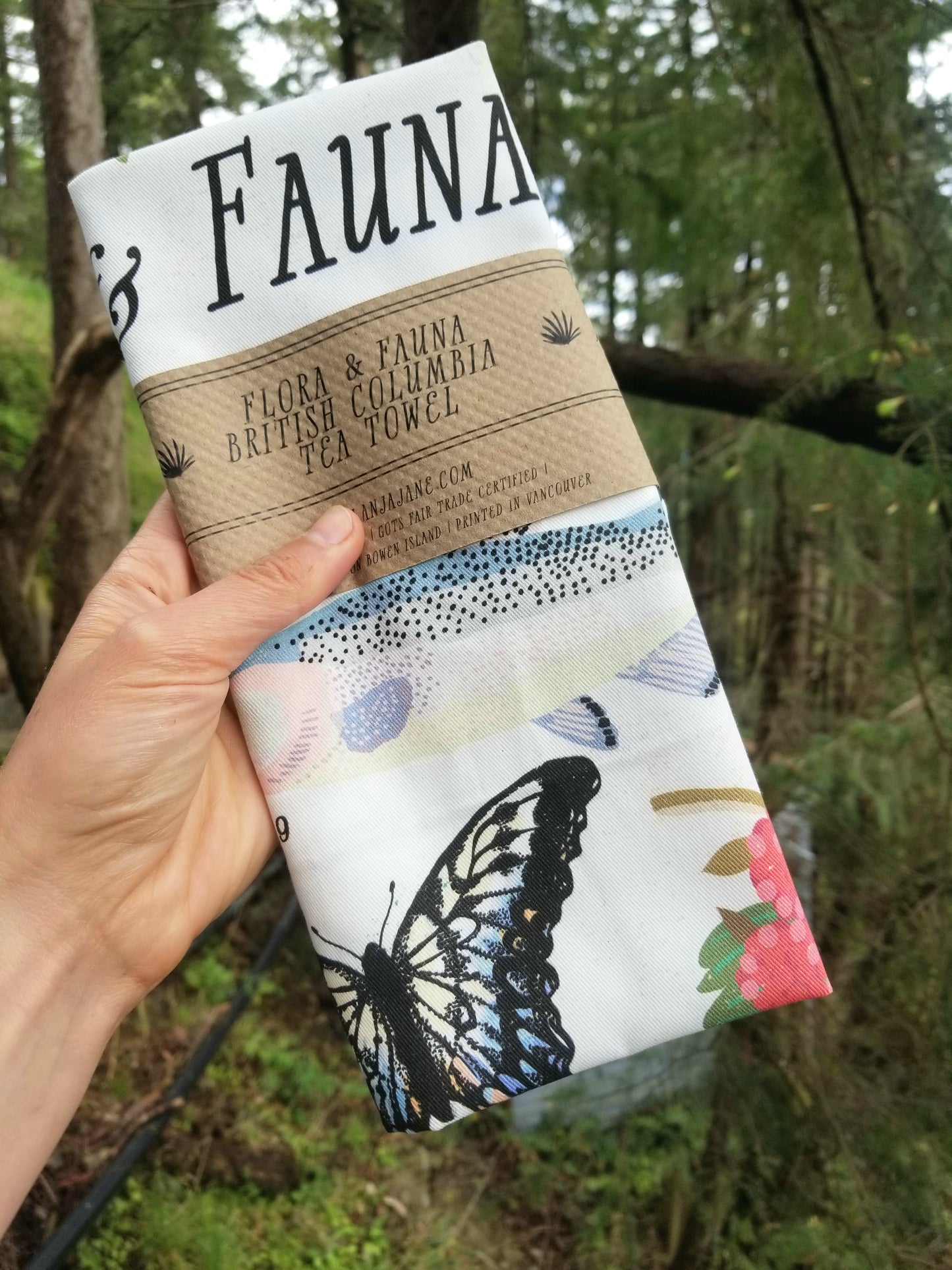 Tea Towel Flora + Fauna