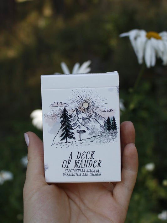 The Deck of Wander Playing Cards: Your Trusty Hiking Companion for Washington and Oregon
