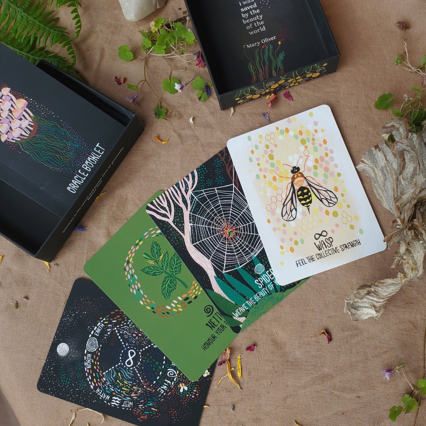 Earth's Hymn Oracle Deck- R