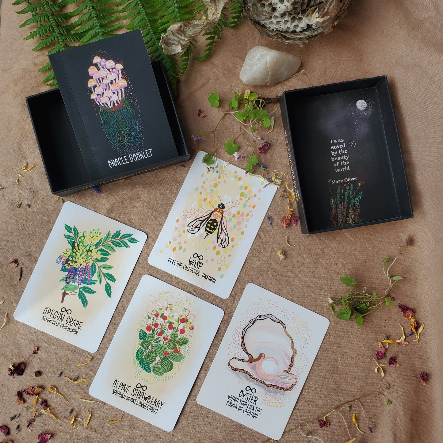 Earth's Hymn Oracle Deck- R