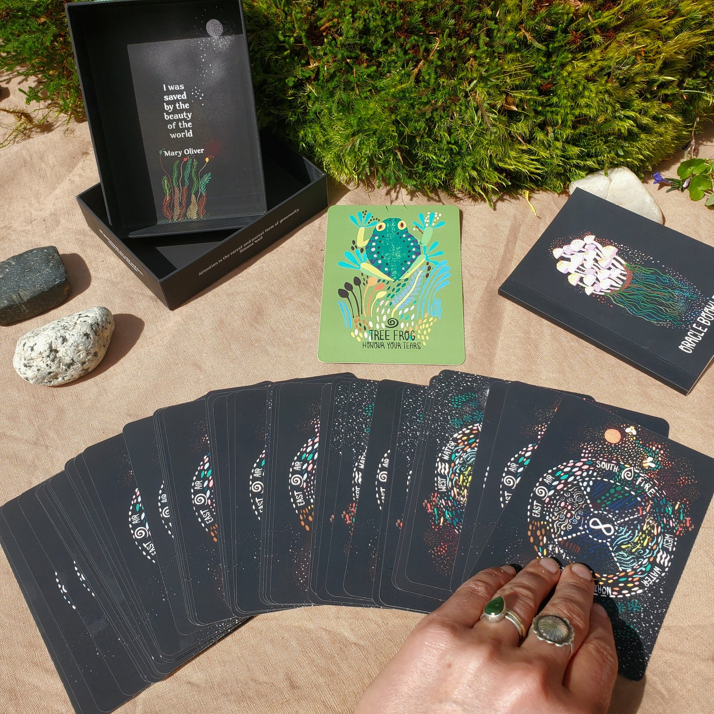 Earth's Hymn Oracle Deck- R