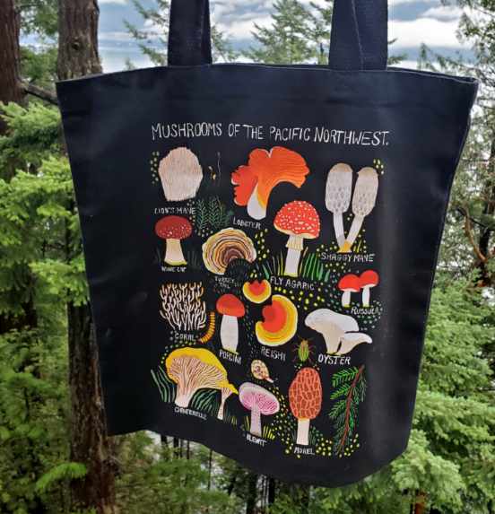 Mushroom Tote Bag