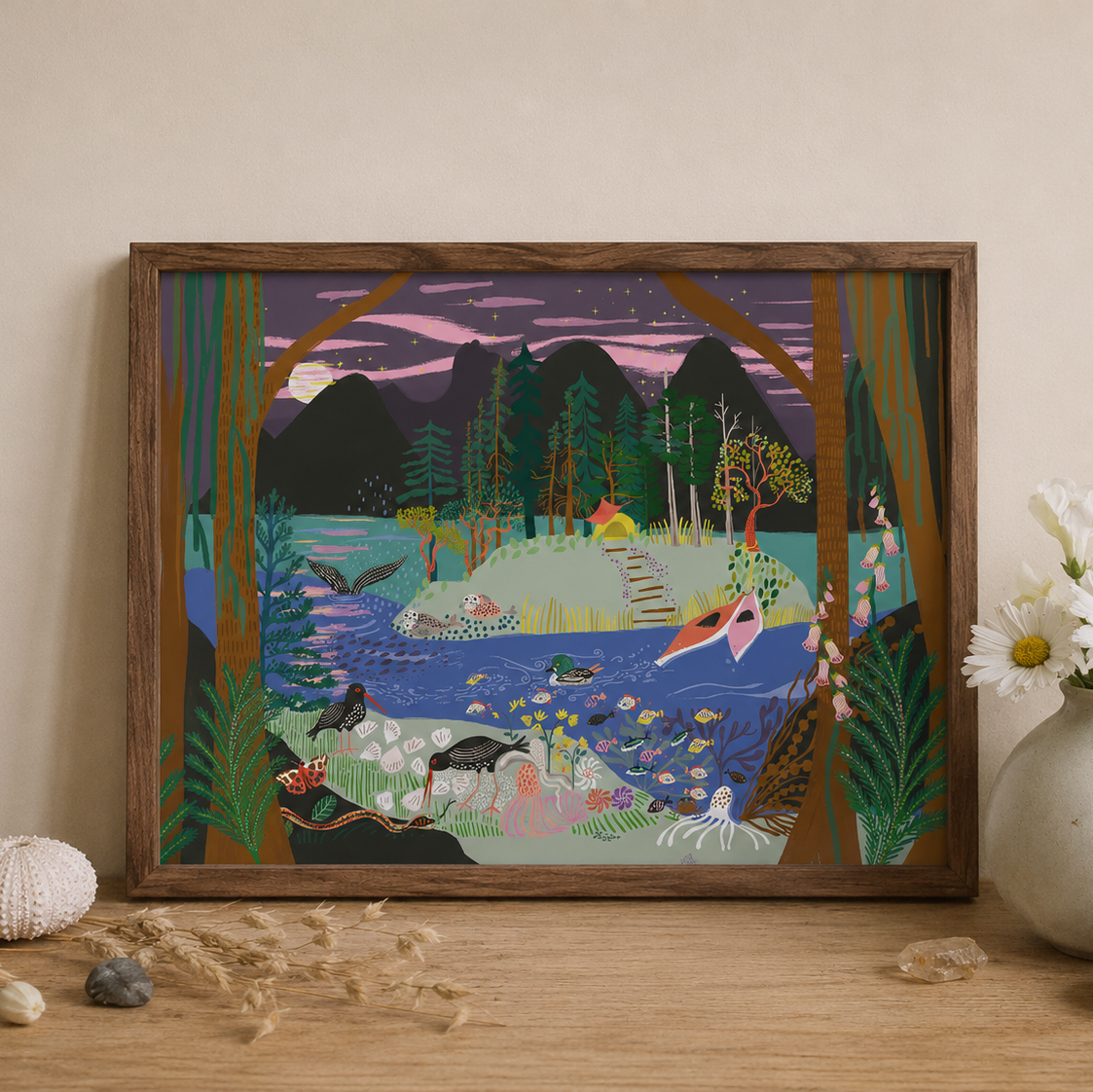 Desolation Sound Art Print