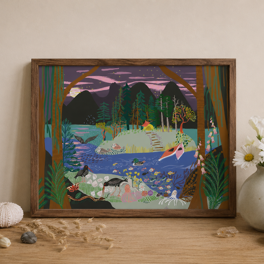 Desolation Sound Art Print
