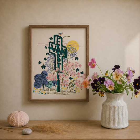 East Van Art Print