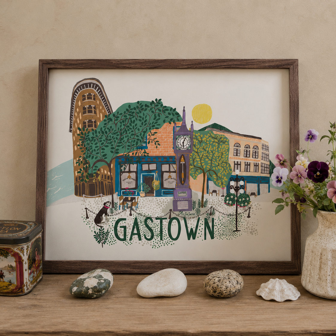 Gastown Art Print