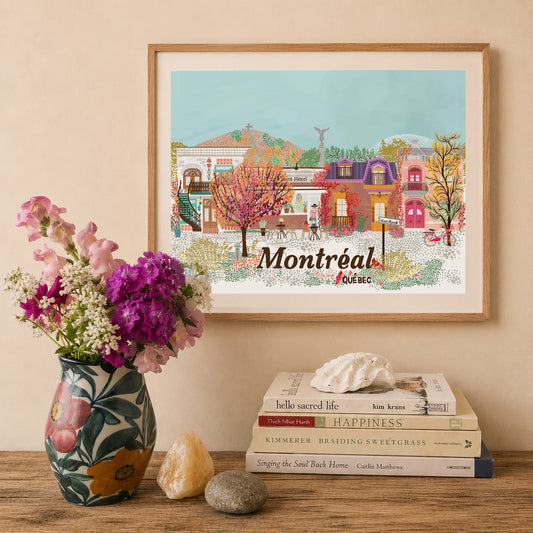Montréal Art Print