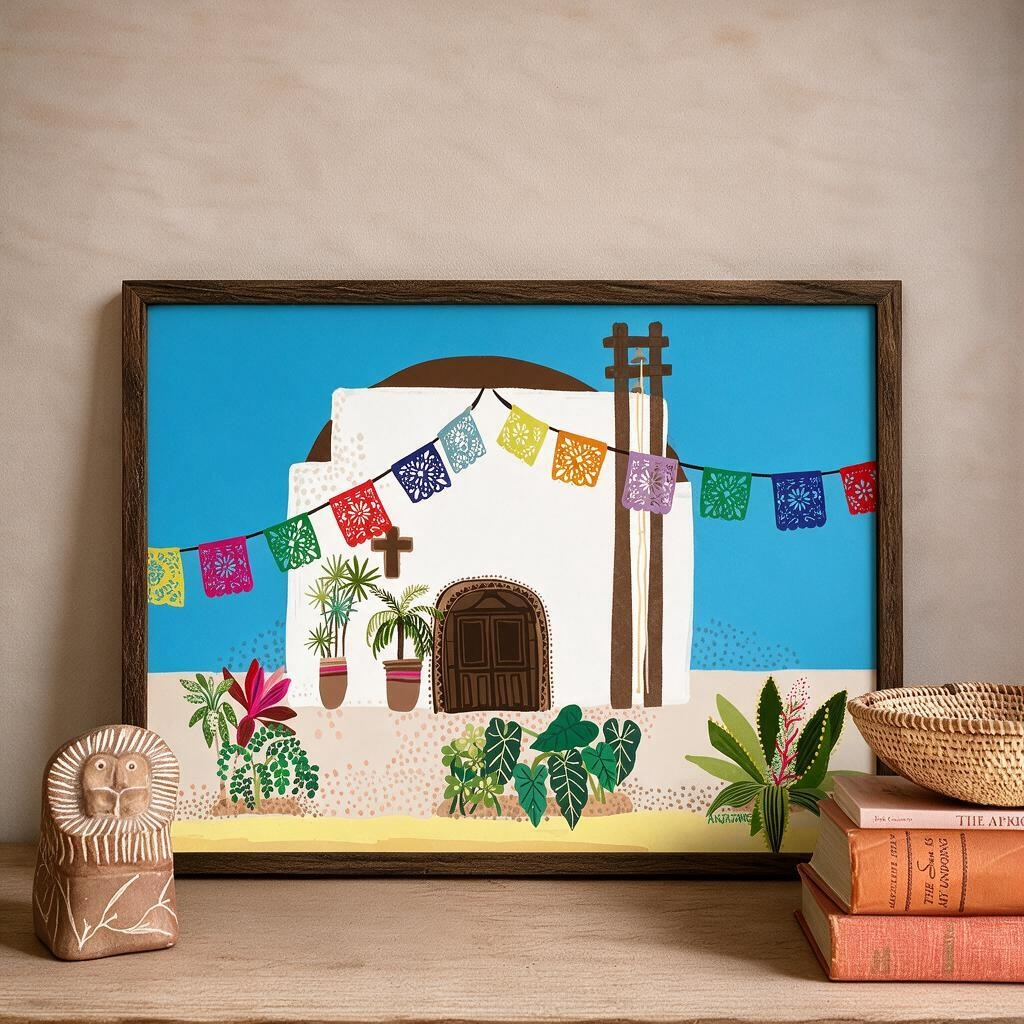 San Pancho Church Art Print