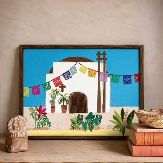 San Pancho Church Art Print