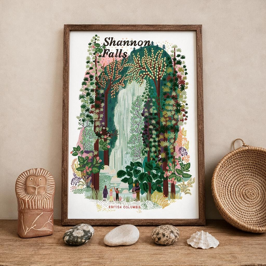 Shannon Falls Art Print