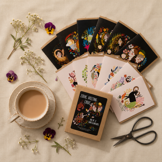 Zodiac Greeting Card Set