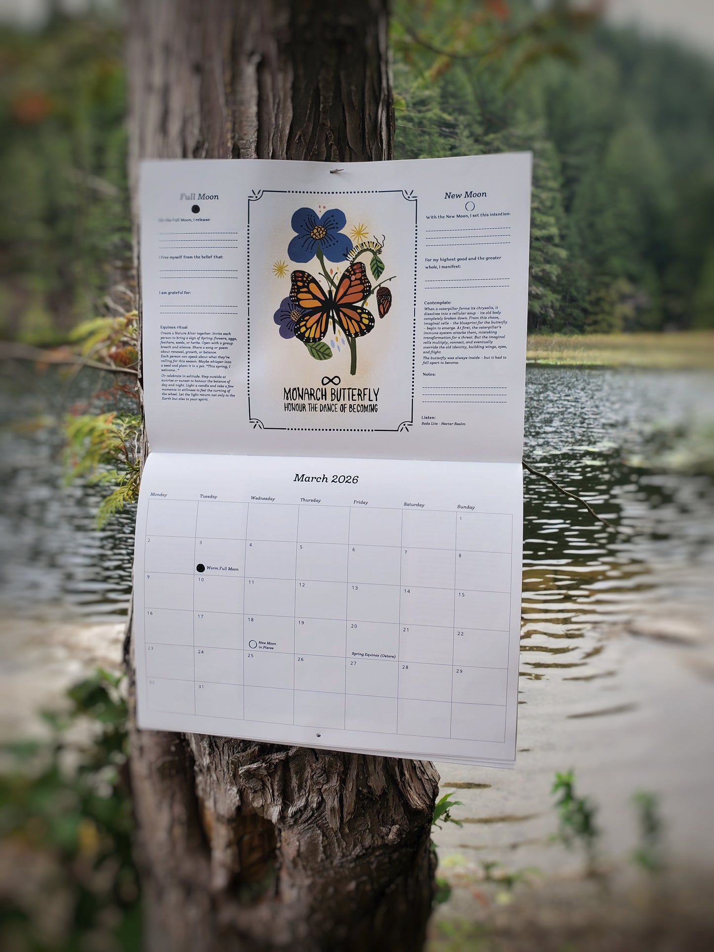 2026 Earth's Hymn Moon Calendar