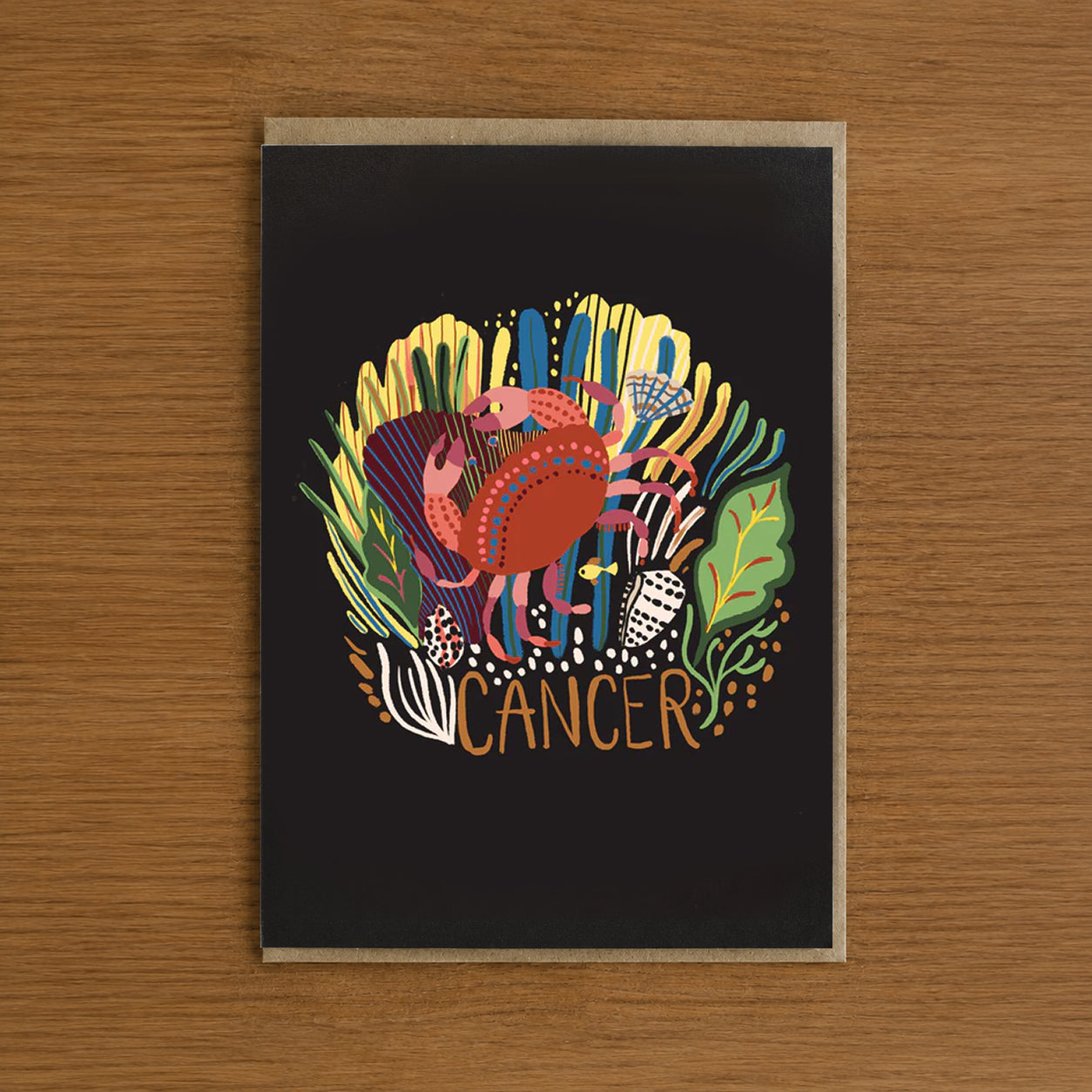 Cancer Zodiac Greeting Card