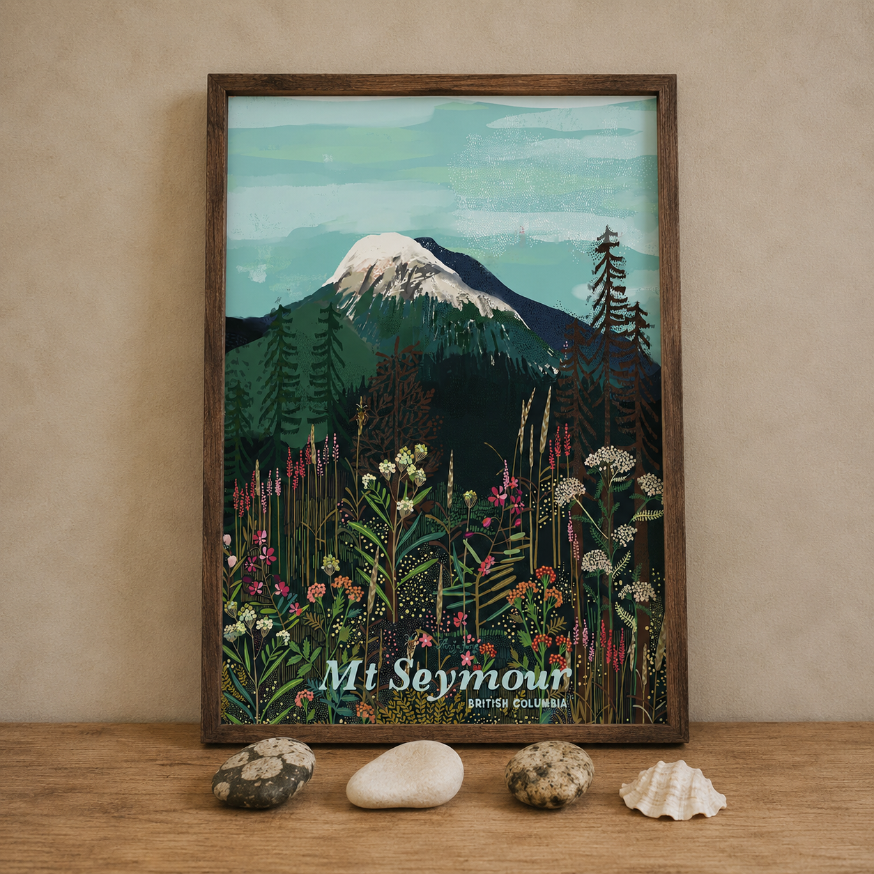 Mt. Seymour Summer Art Print