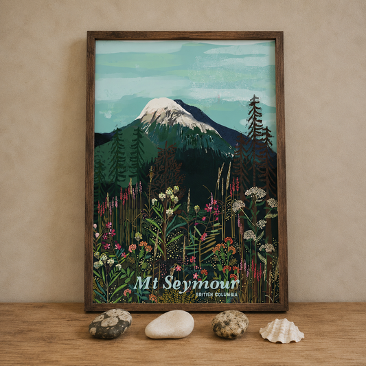 Mt. Seymour Summer Art Print