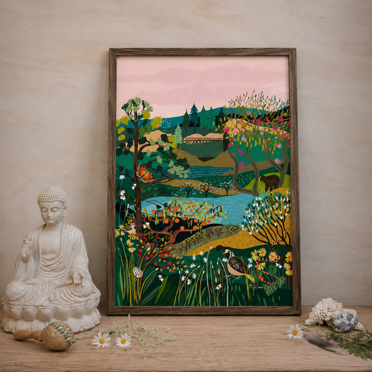 Okanagan Art Print