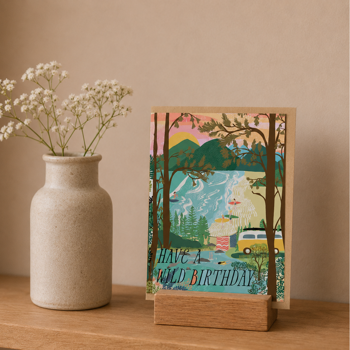 Wild Birthday Greeting Card