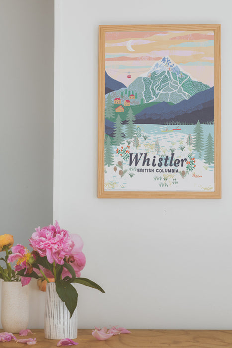 Whistler Art Print
