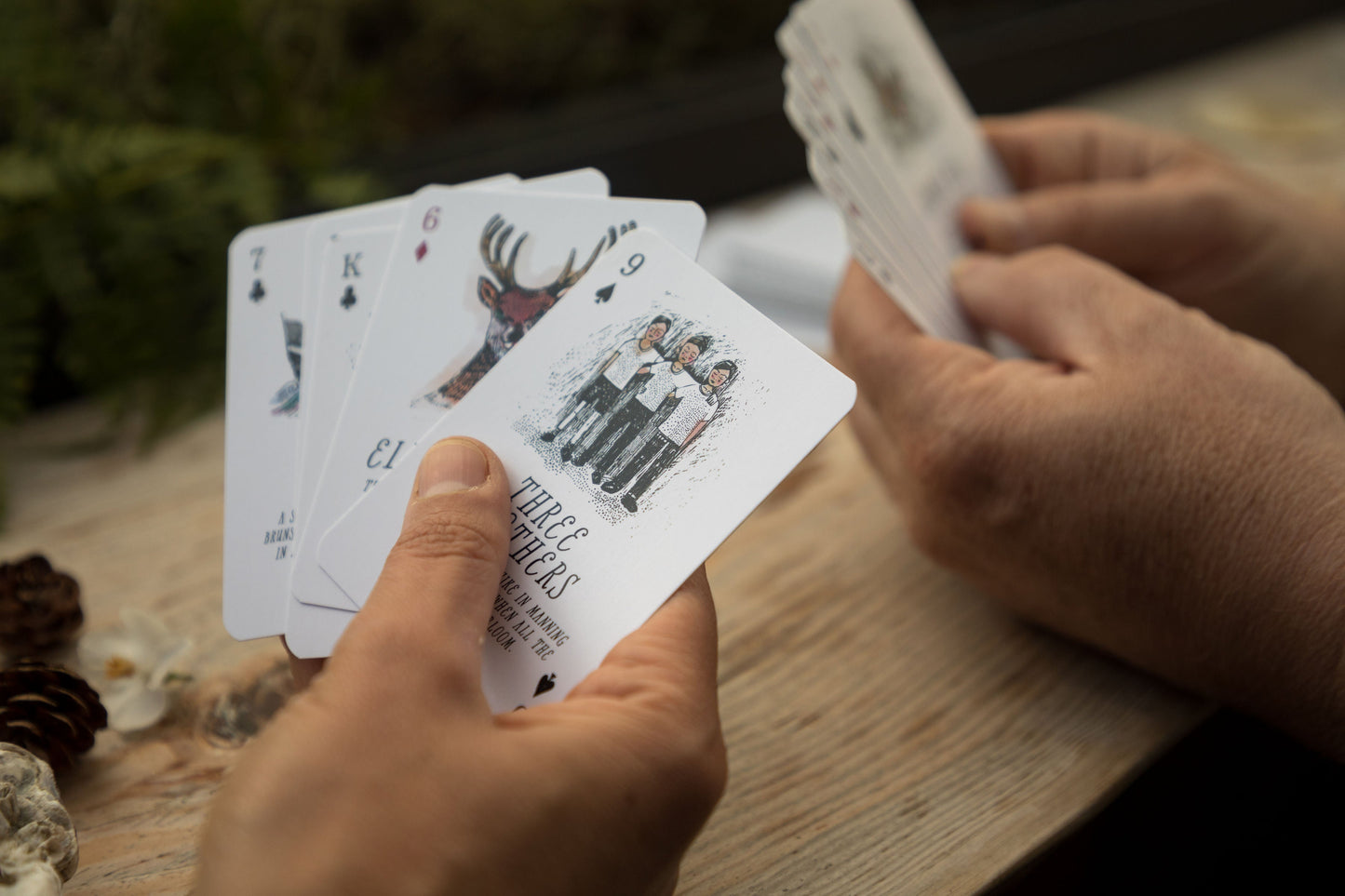 Slightly Damaged Deck of Wander BC