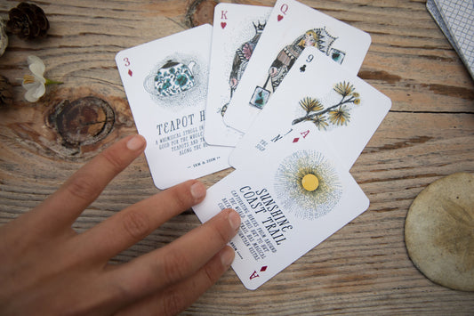 Slightly Damaged Deck of Wander BC
