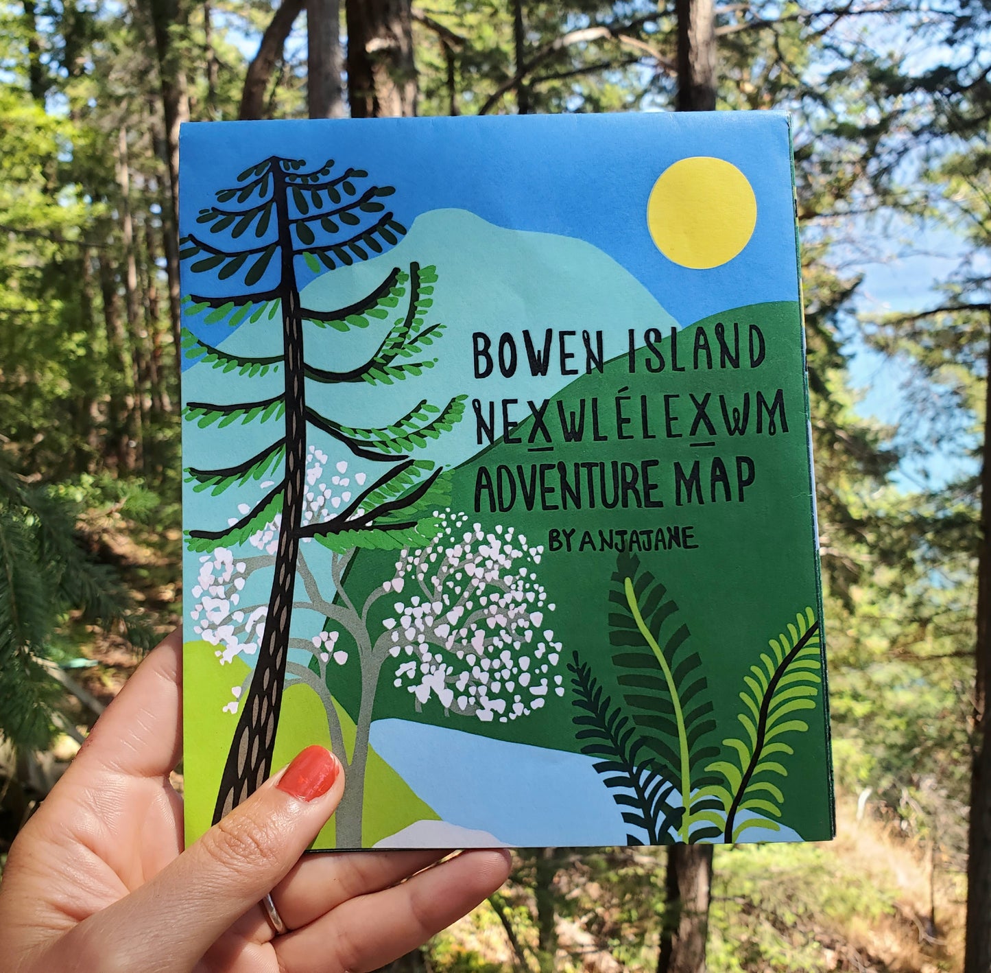 Nex̱wlélex̱m | Bowen Island Map