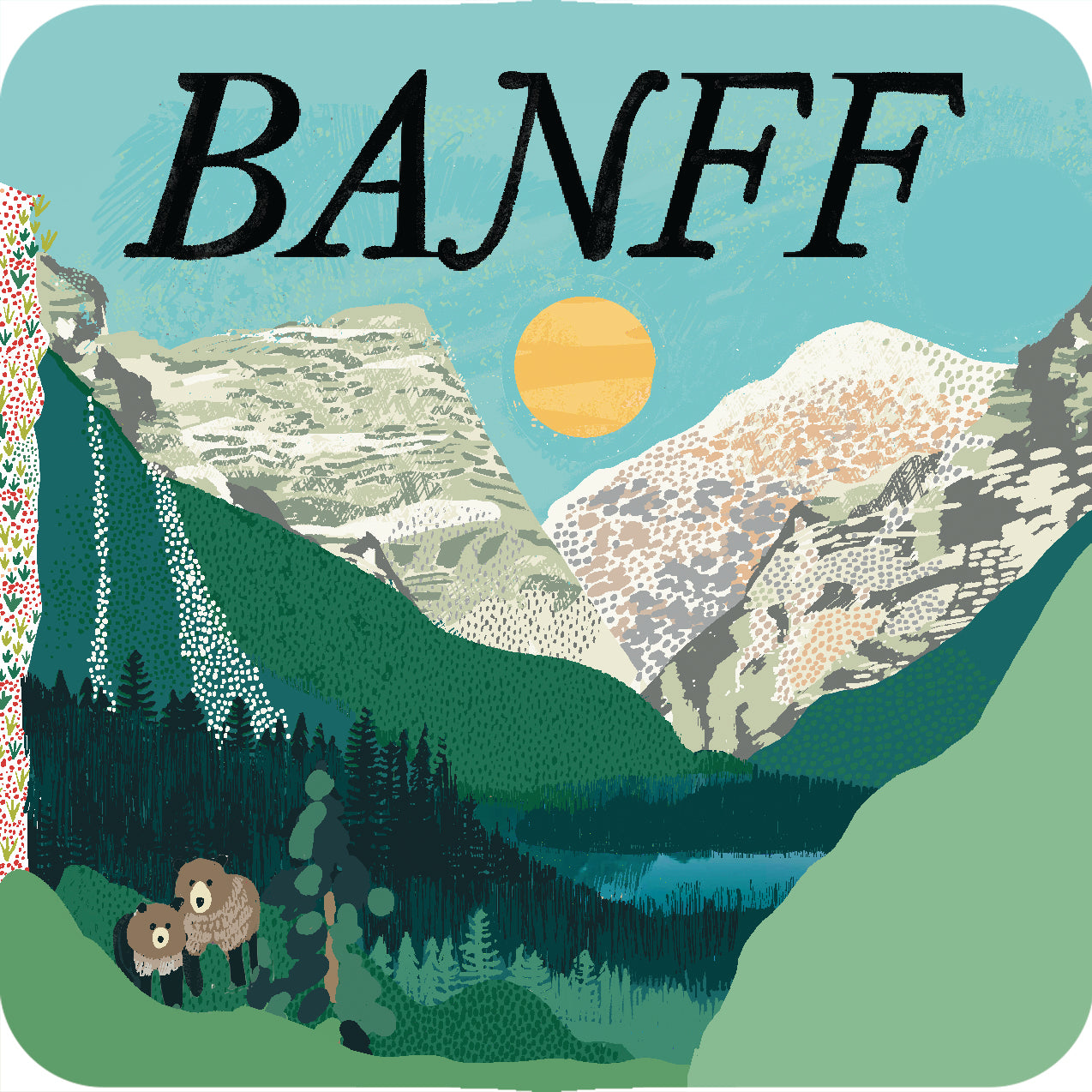 Banff Sticker
