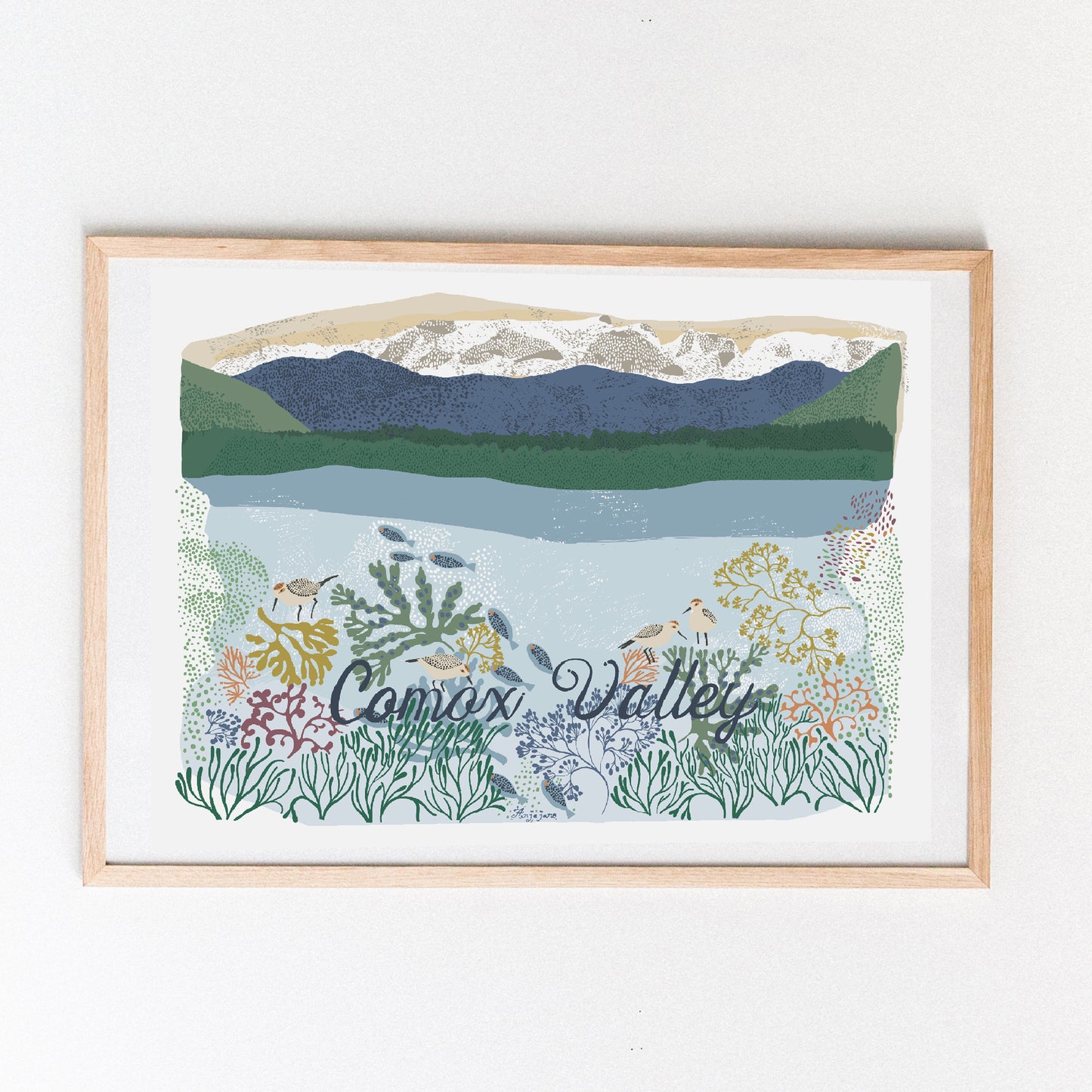 Comox Valley Art Print