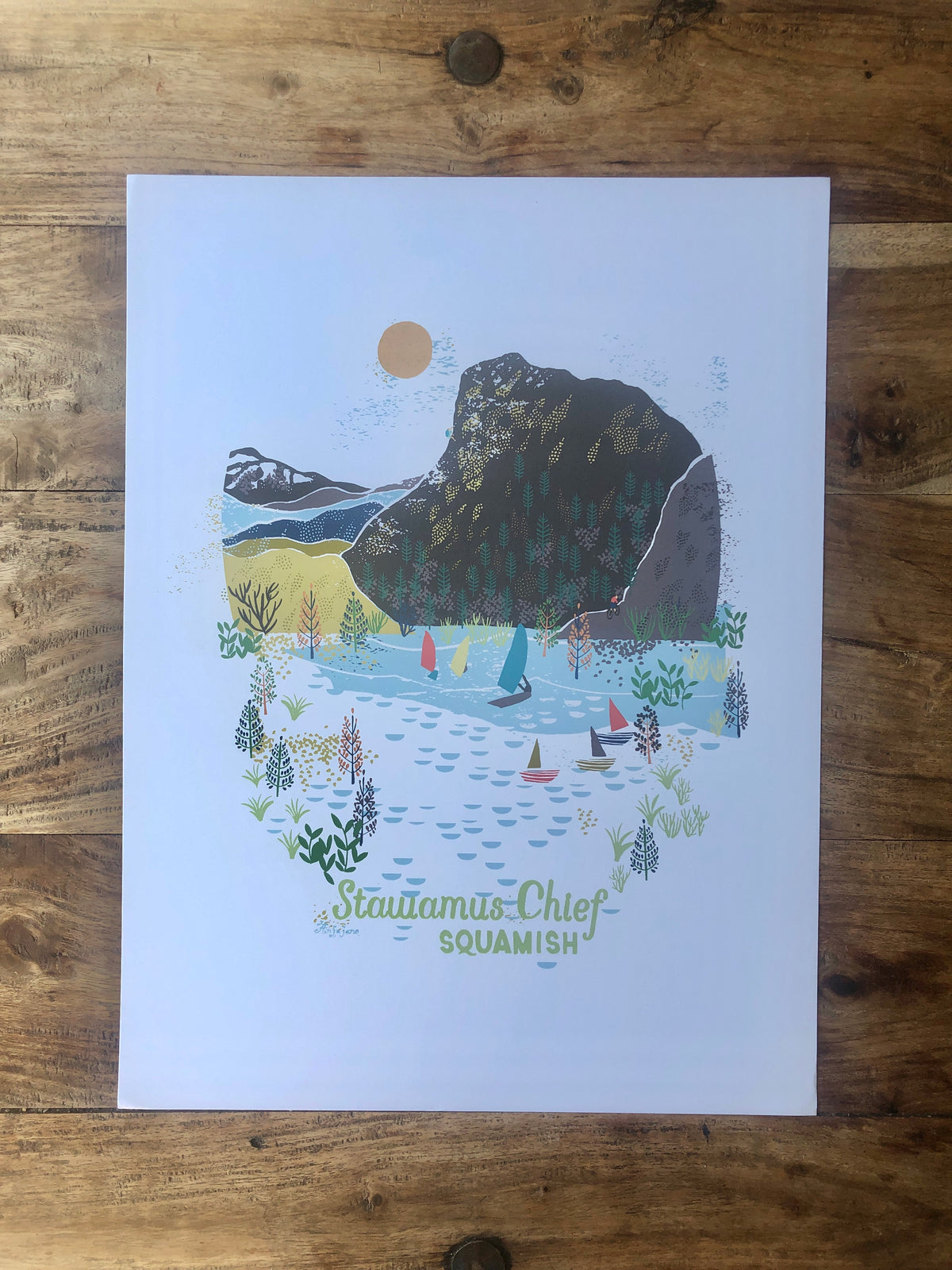 The Squamish Chief Art Print