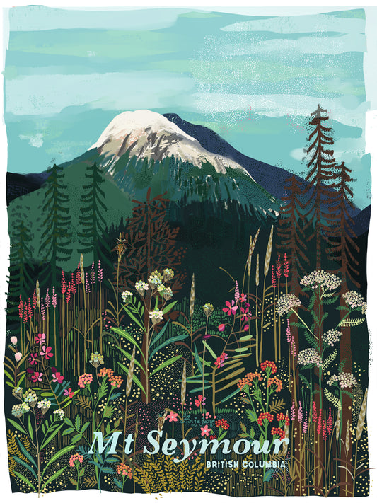 Mt. Seymour Summer Art Print - R