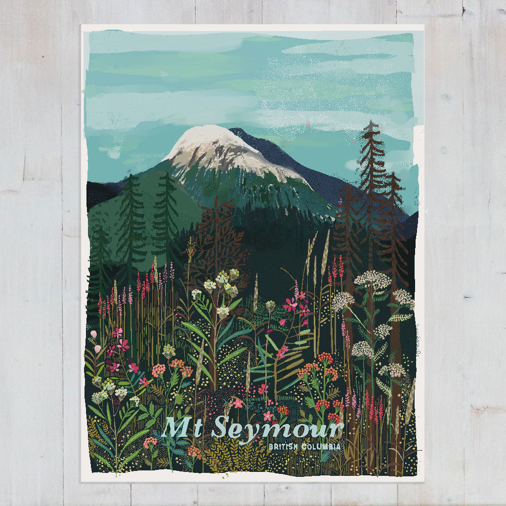 Mt. Seymour Summer Art Print